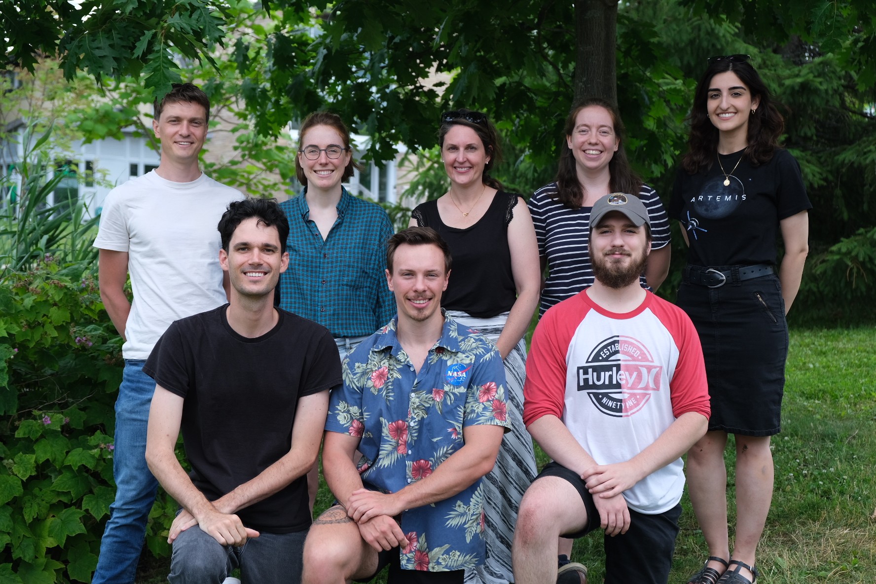 Photo de l’équipe du laboratoire GEODES, 2024.